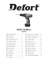 Defort DCD-14 Manual do proprietário