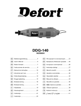 Defort DDG-140 Manual do proprietário