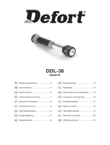 Defort DDL-36 Manual do proprietário