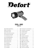 Defort DDL-36D Manual do usuário