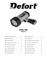Defort DDL-60 Manual do proprietário