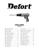 Defort DED-250N Manual do usuário