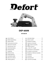 Defort DEP-600N Manual do proprietário