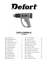 Defort DHG-2000N-K Manual do proprietário