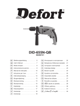 Defort DID-655N-QB Manual do proprietário