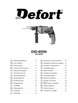 Defort DID-955N Manual do proprietário