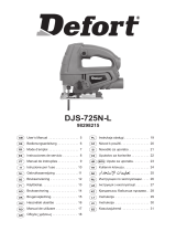 Defort DJS-725N-L Manual do proprietário