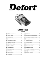 Defort DMM-1000 Service Instructions