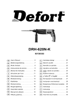 Defort DRH-620N-K Manual do proprietário