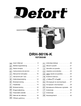 Defort DRH-901N-K Manual do proprietário