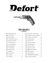Defort DS-36-GLt Manual do proprietário