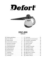 Defort DSC-800 Manual do usuário