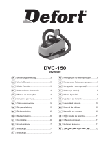Defort DVC-150 Manual do proprietário