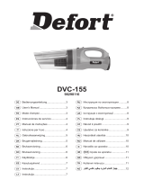 Defort DVC-155 Manual do proprietário