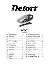 Defort DVC-35 Manual do usuário