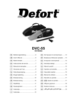 Defort DVC-55 Manual do proprietário