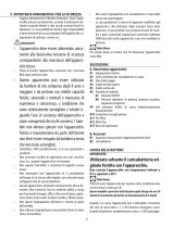 DeLonghi Colombina Cordless XLR 18 Manual do proprietário