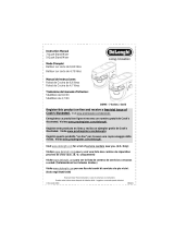 DeLonghi Mixer DSM5 - 7 Series Manual do usuário