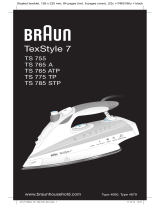 Braun TexStyle 7 Manual do usuário