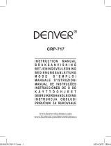 Denver CRP-717WHITE Manual do usuário