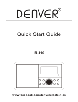 Denver IR-110 Manual do usuário