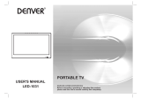 Denver LED-1031 Manual do usuário