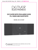 Denver MC-5010BTBLACKMK2 Manual do usuário