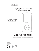 Denver MPG-4054NRC Manual do usuário