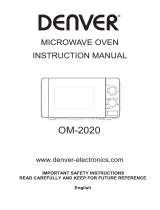 Denver OM-2020 Manual do usuário