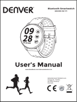 DENVER® SmartWatch Manual do usuário