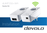 Devolo dLAN® 550 plus WiFi Powerline Guia de instalação