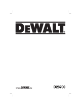DeWalt D28700 Manual do proprietário