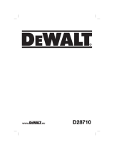 DeWalt D28710 Manual do usuário
