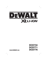 DeWalt DCD771 T 10 Manual do proprietário