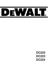 DeWalt DC223 Manual do usuário