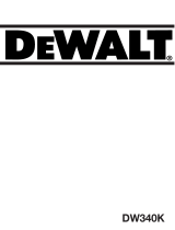 DeWalt Heissluftpistole DW 340 K Manual do usuário