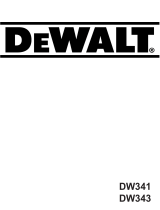 DeWalt DW341M Manual do usuário
