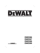 DeWalt DWE396 Manual do proprietário