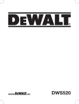 DeWalt DWS520 T 2 Manual do proprietário