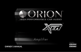 Orion XTR2502 Manual do usuário