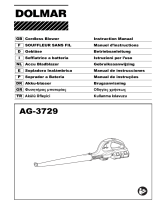 Dolmar AG3729-P Manual do proprietário