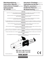 Dolmar AS-1212 LGX Manual do proprietário
