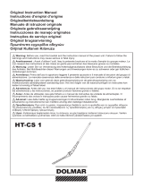 Dolmar HTCS1 Manual do proprietário