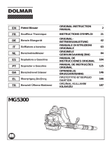 Dolmar MG53004 Manual do proprietário