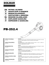 Dolmar PB2524 Manual do proprietário