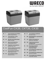 Waeco CoolFun CX26, CXT26, CX30 Manual do proprietário
