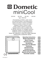 Dometic miniCool DS 200, DS 300, DS 400, DS600 Instruções de operação
