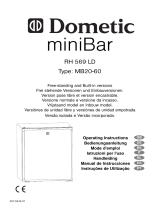 Dometic RH 569 LD Minibar Manual do proprietário