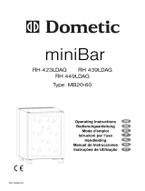 Dometic RH 439 LD - MB 20-60 Manual do usuário