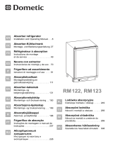Dometic RM123 Manual do proprietário